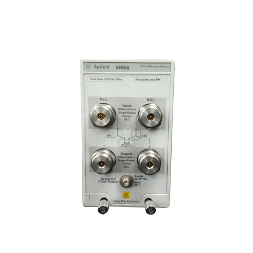 83496A Agilent 安捷倫 光/電時(shí)鐘恢復(fù)模塊，50 Mb/s – 7.1 Gb/s-美佳特科技
